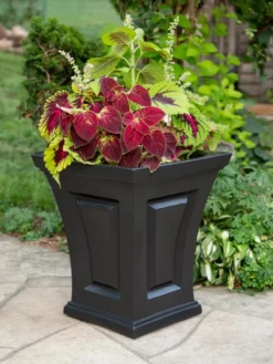 Cambridge Tall Planter, 18" Height -Indoor Oasis Supplies 8613523 03V