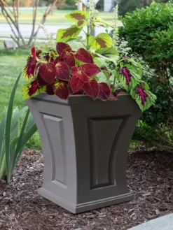 Cambridge Tall Planter, 18" Height -Indoor Oasis Supplies 8613523 06V