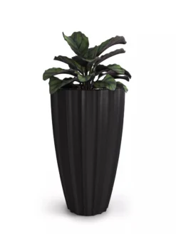 Sedona Tall Planter, 28" Height -Indoor Oasis Supplies 8613525 03V
