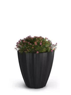 Sedona Round Planter, 18" Diameter -Indoor Oasis Supplies 8613526 02V