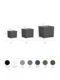 TruDrop One Pinch Planter, 29" Diameter -Indoor Oasis Supplies 8613631 05V 3 4 2