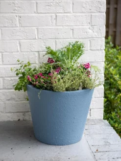 Self-Watering FiberStone Planters -Indoor Oasis Supplies 8613675 8661 self watering fiber clay pot 17 inches