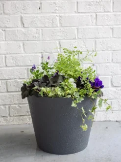 Self-Watering FiberStone Planters -Indoor Oasis Supplies 8613676 8646 self watering fiber clay pot 17 inches