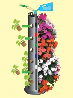 Flower Tower -Indoor Oasis Supplies webimage 8613624 02V